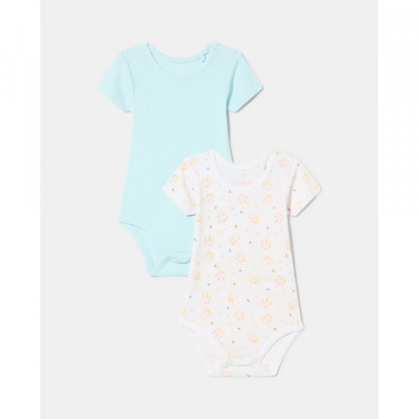 BLUKIDS BODI KRATAK RUKAV 2 KOM BRIGHT WHITE