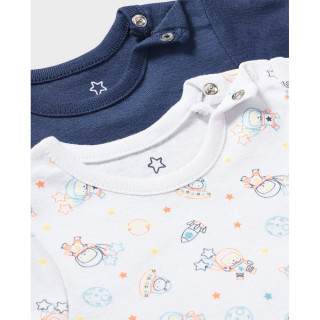 BLUKIDS BODI KRATAK RUKAV 2 KOM BRIGHT WHITE