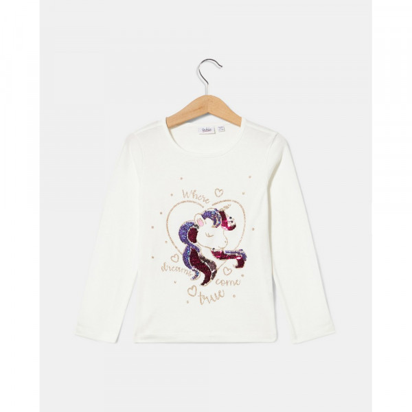 BLUKIDS MAJICA DUG RUKAV SNOW WHITE
