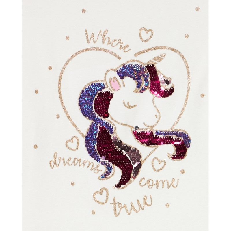 BLUKIDS MAJICA DUG RUKAV SNOW WHITE