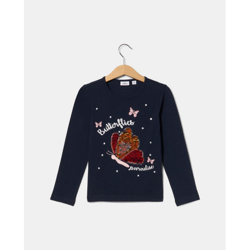 BLUKIDS MAJICA DUG RUKAV PEACOAT