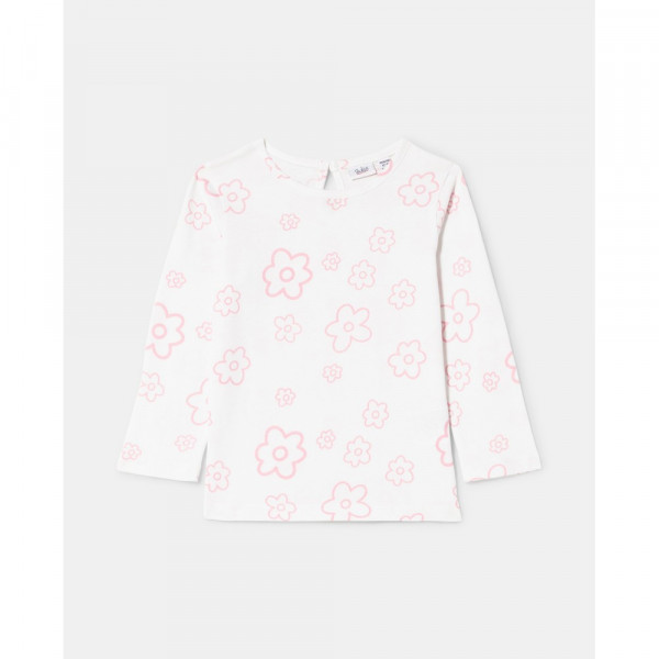 BLUKIDS MAJICA DUG RUKAV BRIGHT WHITE