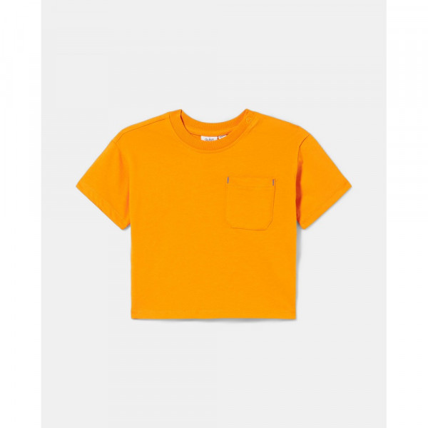 BLUKIDS MAJICA KRATAK RUKAV PERSIMMON ORANGE