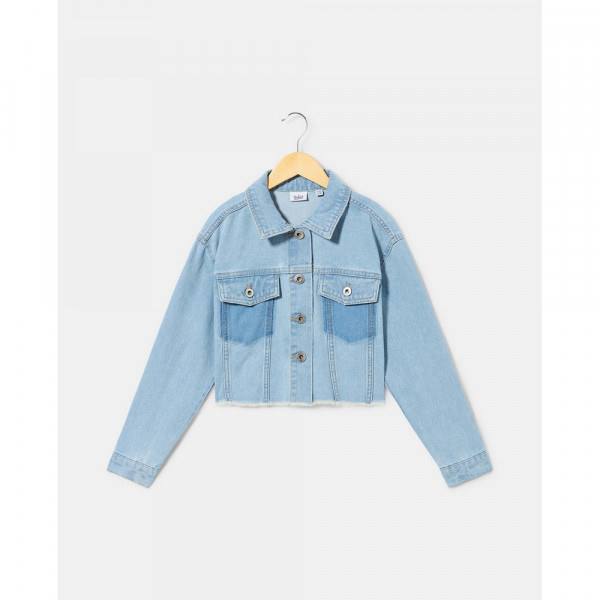BLUKIDS TEKSAS JAKNA LIGHT BLUE