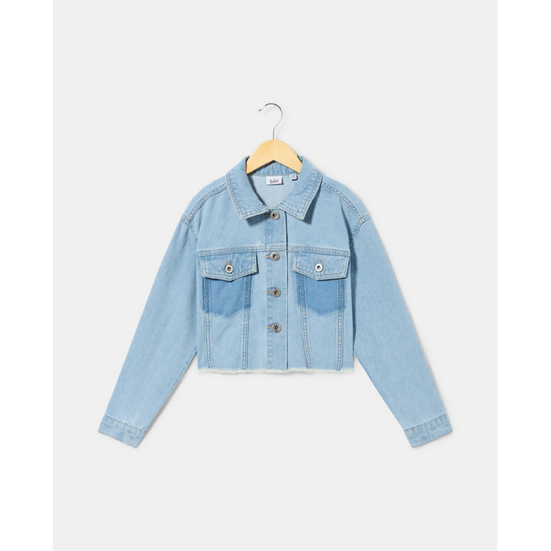 BLUKIDS TEKSAS JAKNA LIGHT BLUE