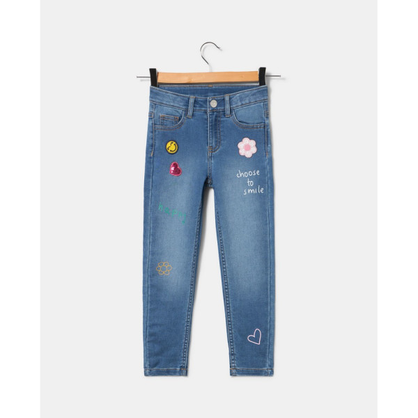 BLUKIDS FARMERKE LIGHT BLUE