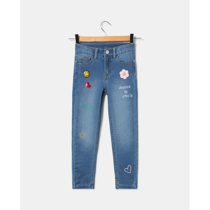 BLUKIDS FARMERKE LIGHT BLUE