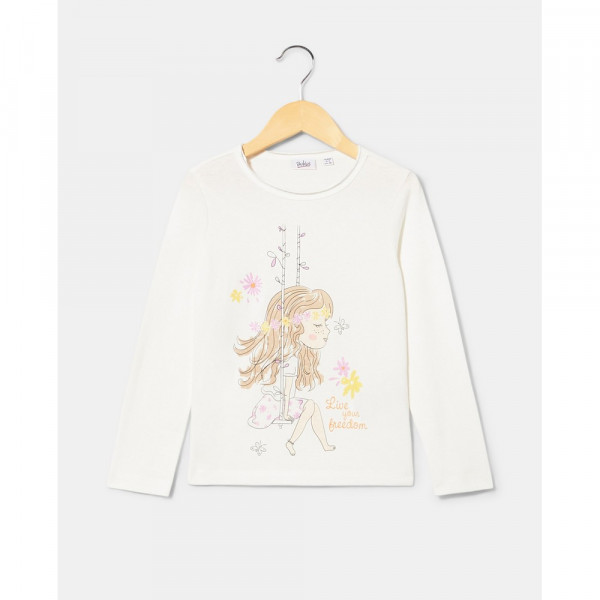 BLUKIDS MAJICA DUG RUKAV SNOW WHITE