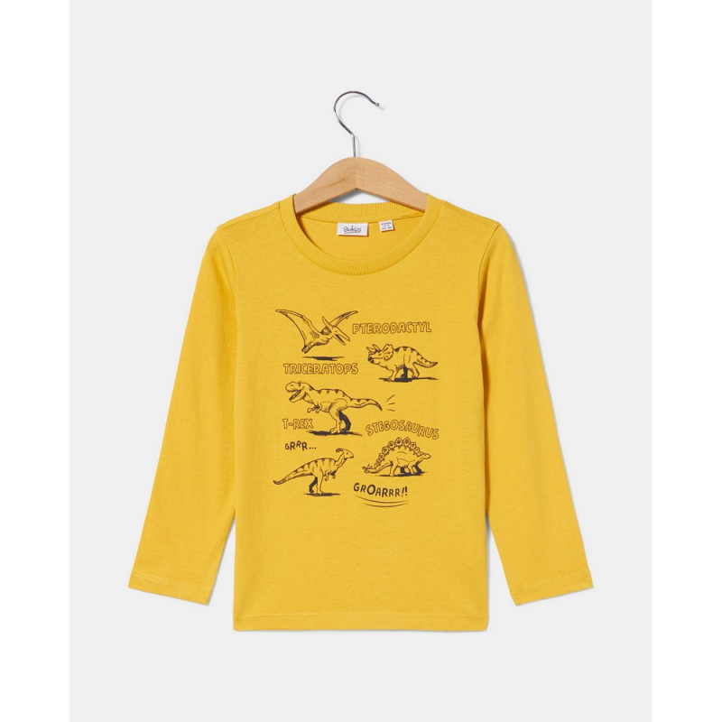 BLUKIDS MAJICA DUG RUKAV SPICY MUSTARD