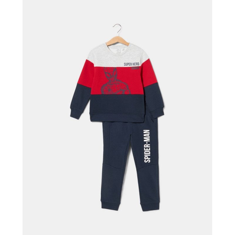BLUKIDS TRENERKA KOMPLET LIGHT GREY MELANGE