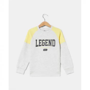 BLUKIDS DUKS LIGHT GREY MELANGE 
