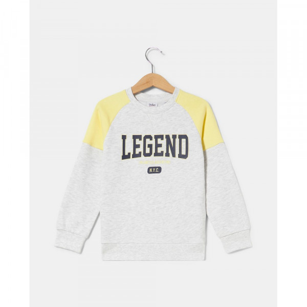 BLUKIDS DUKS LIGHT GREY MELANGE