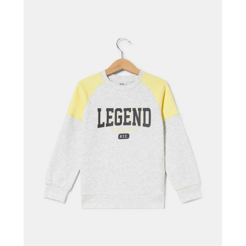 BLUKIDS DUKS LIGHT GREY MELANGE