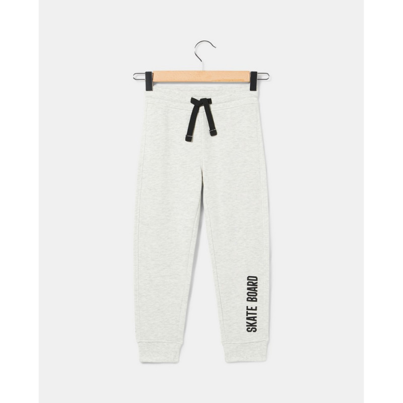 BLUKIDS DONJI DEO LIGHT GREY MELANGE