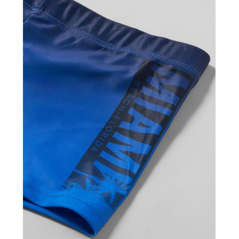 BLUKIDS KUPACE GACICE BOXER BLUE/BLACK