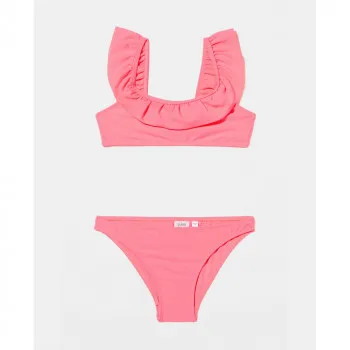 BLUKIDS KUPACI KOSTIM DVODELNI FUCHSIA ROSE 