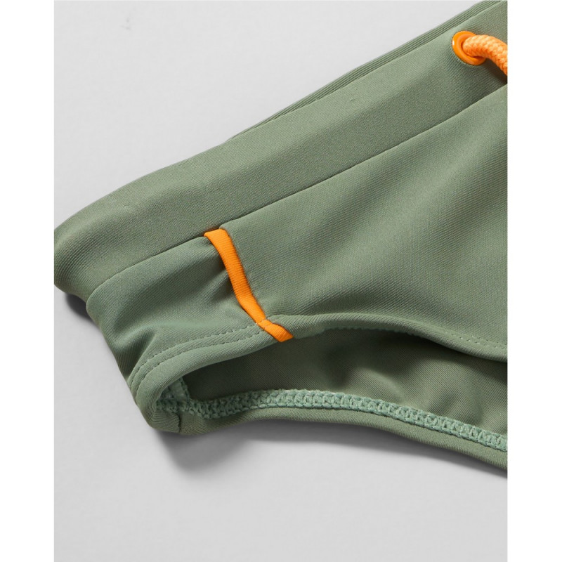 BLUKIDS KUPACE GACICE GREEN/ORANGE