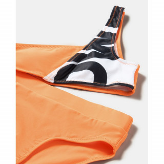 BLUKIDS KUPACI KOSTIM DVODELNI ORANGE/BLACK