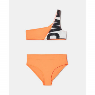 BLUKIDS KUPACI KOSTIM DVODELNI ORANGE/BLACK