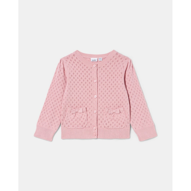BLUKIDS KARDIGAN BRIDAL ROSE