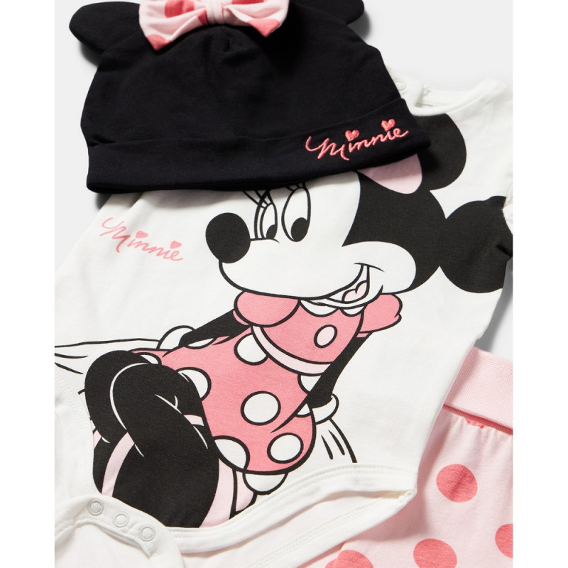 BLUKIDS SET BODI KRATAK RUKAV I HELANKE BLANC DE BLANC
