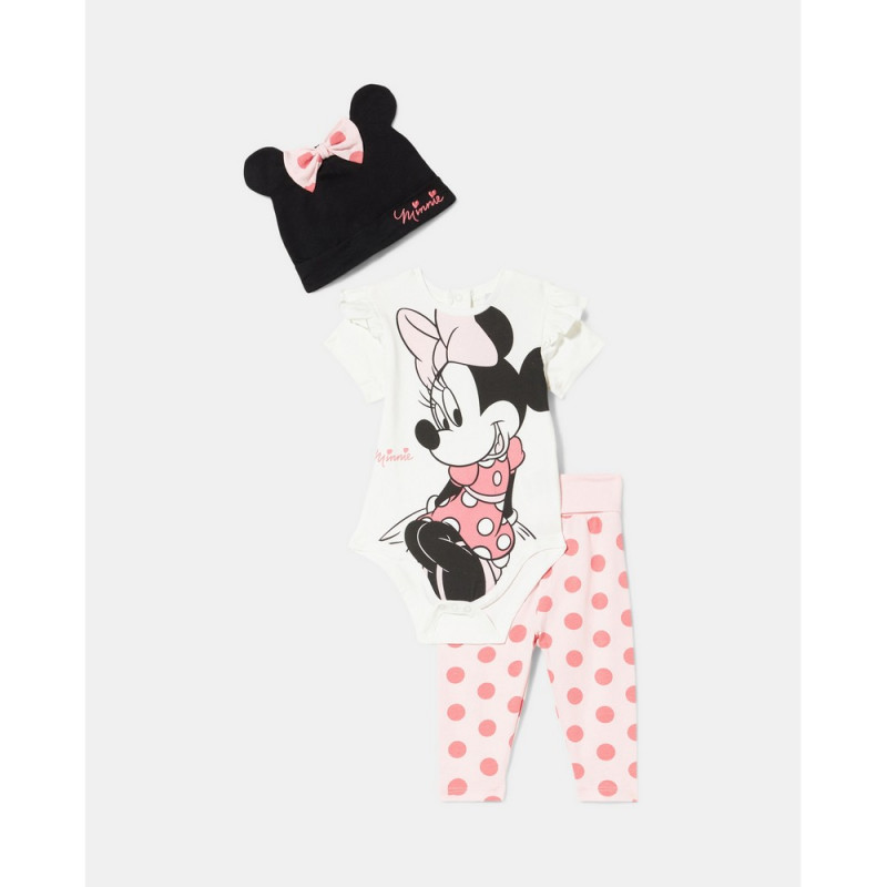 BLUKIDS SET BODI KRATAK RUKAV I HELANKE BLANC DE BLANC
