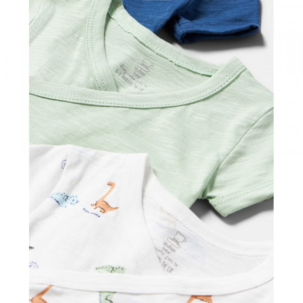 BLUKIDS BODI KRATAK RUKAV 3 KOM MULTICOLOUR