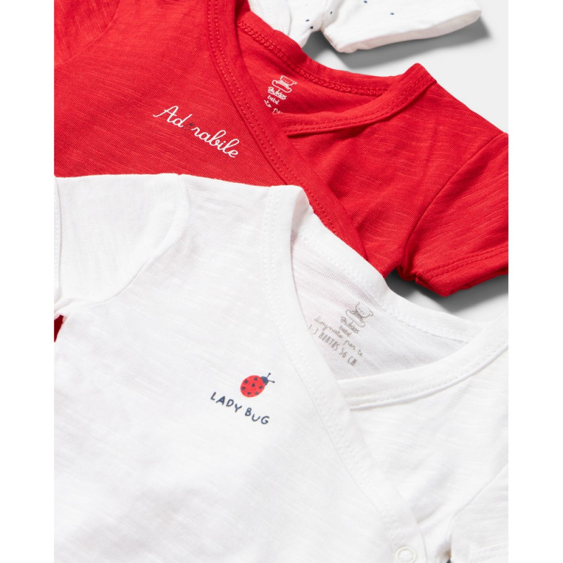 BLUKIDS BODI KRATAK RUKAV 3 KOM MULTICOLOUR