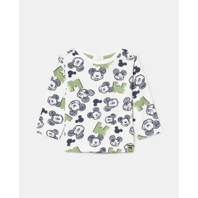 BLUKIDS MAJICA DUG RUKAV BRIGHT WHITE