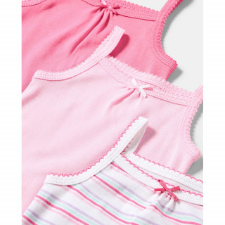 BLUKIDS BODI BEZ RUKAVA 3 KOM PINK CARNATION