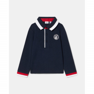 BLUKIDS MAJICA POLO DUG RUKAV NAVY BLAZER