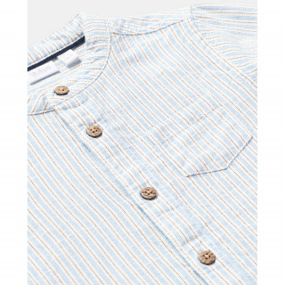 BLUKIDS KOSULJA DUG RUKAV WHITE-STRIPED BLUE