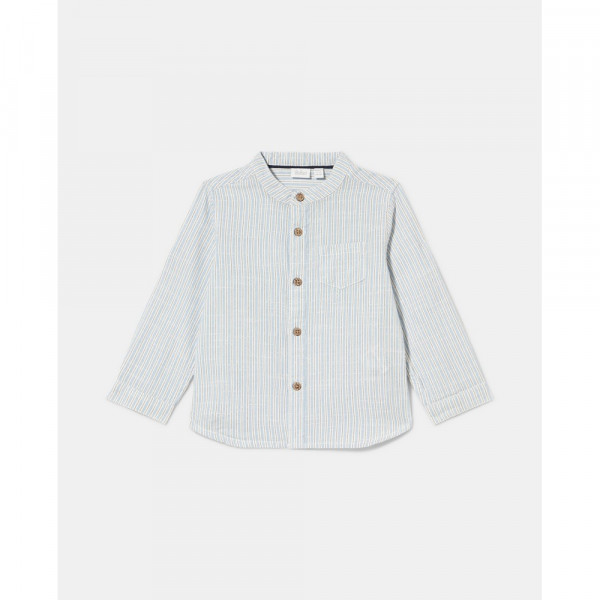 BLUKIDS KOSULJA DUG RUKAV WHITE-STRIPED BLUE