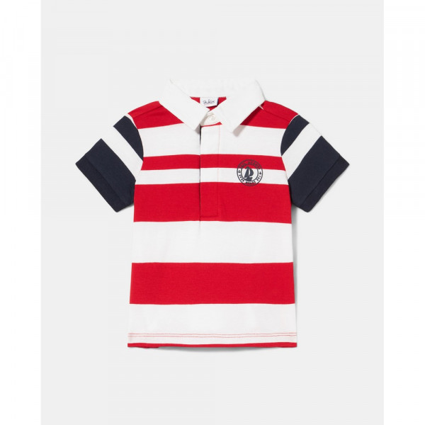 BLUKIDS MAJICA POLO KRATAK RUKAV HAUTE RED