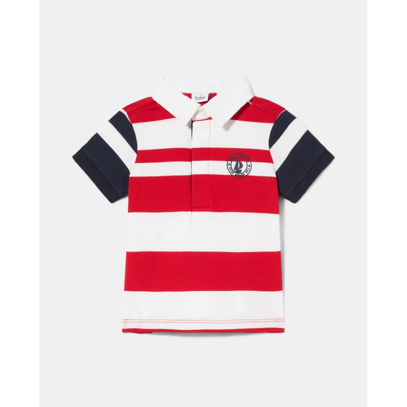 BLUKIDS MAJICA POLO KRATAK RUKAV HAUTE RED