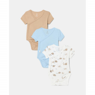 BLUKIDS BODI KRATAK RUKAV 3 KOM MULTICOLOUR