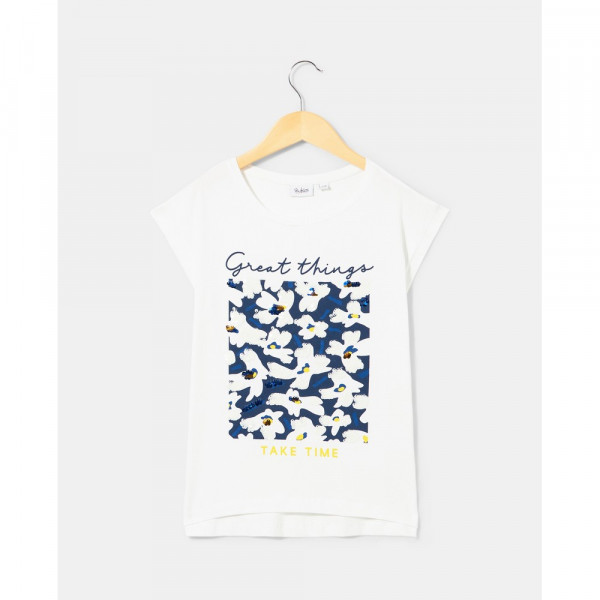BLUKIDS MAJICA KRATAK RUKAV BRIGHT WHITE