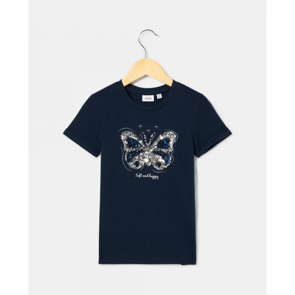 BLUKIDS MAJICA KRATAK RUKAV DRESS BLUES