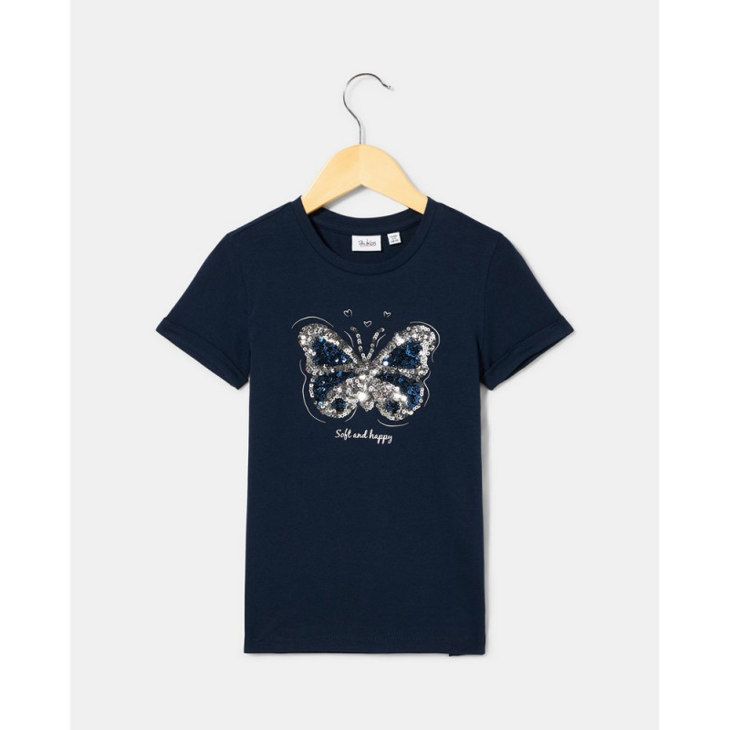 BLUKIDS MAJICA KRATAK RUKAV DRESS BLUES