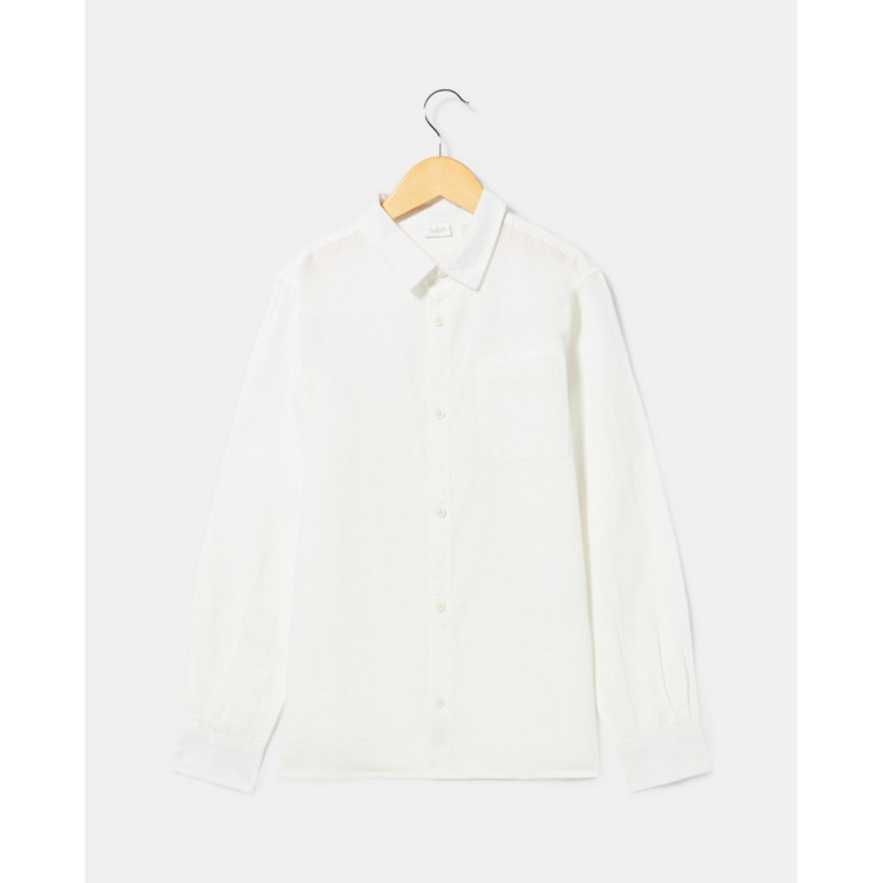 BLUKIDS KOSULJA DUG RUKAV BRILLIANT WHITE