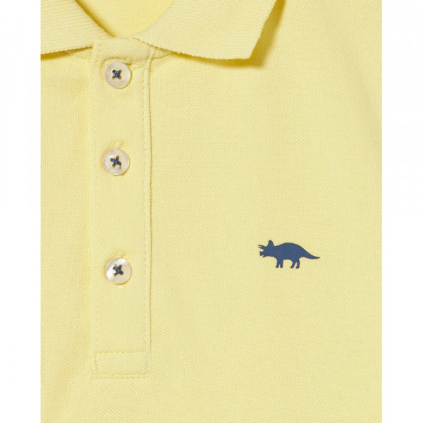 BLUKIDS MAJICA POLO KRATAK RUKAV YELLOW IRIS