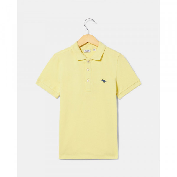 BLUKIDS MAJICA POLO KRATAK RUKAV YELLOW IRIS