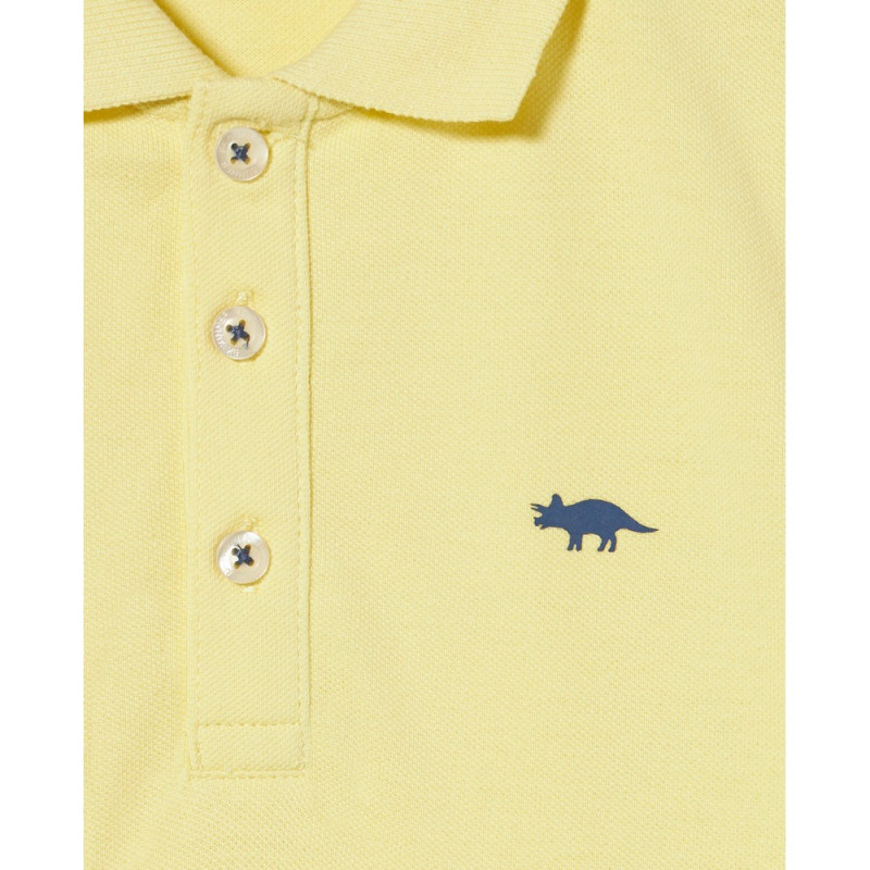 BLUKIDS MAJICA POLO KRATAK RUKAV YELLOW IRIS