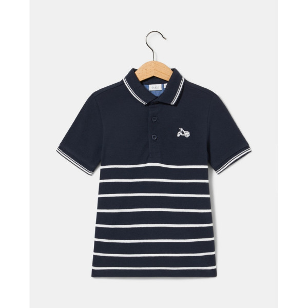 BLUKIDS MAJICA POLO KRATAK RUKAV PARISIAN NIGHT