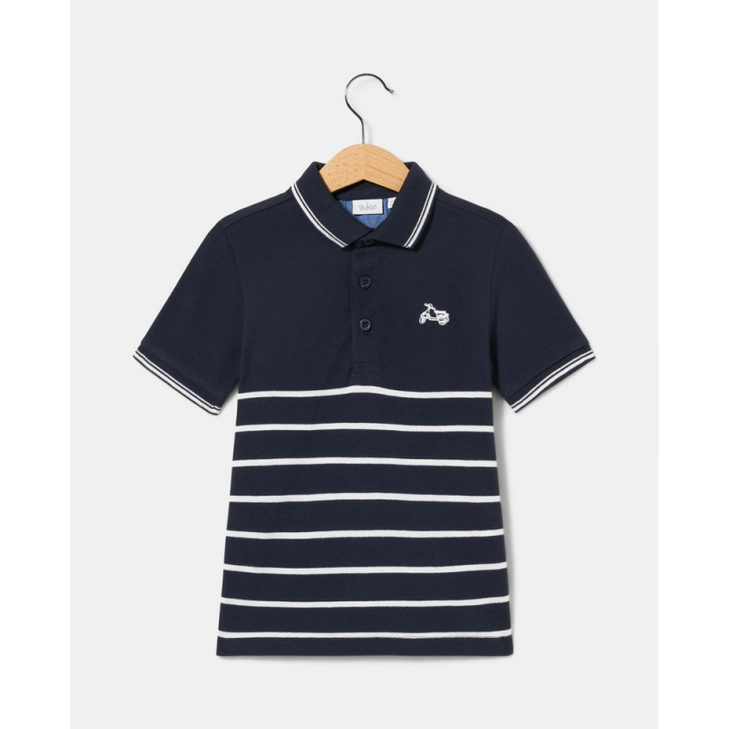 BLUKIDS MAJICA POLO KRATAK RUKAV PARISIAN NIGHT
