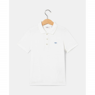 BLUKIDS MAJICA POLO KRATAK RUKAV BRIGHT WHITE