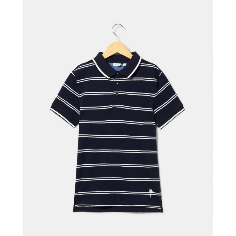BLUKIDS MAJICA POLO KRATAK RUKAV PEACOAT