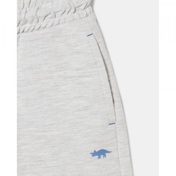 BLUKIDS SORTS LIGHT GREY MELANGE