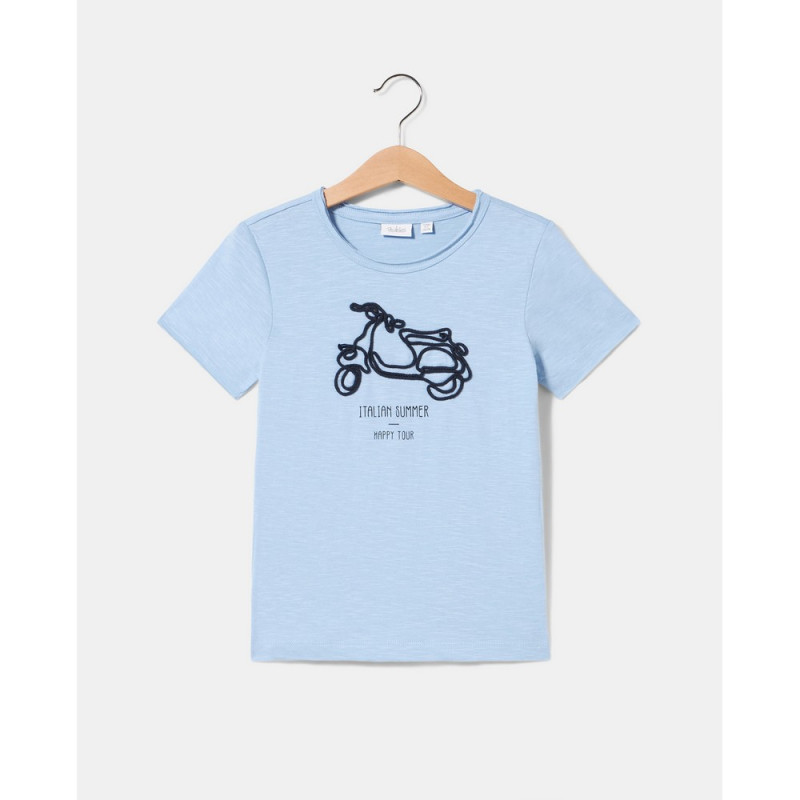 BLUKIDS MAJICA KRATAK RUKAV CERULEAN 