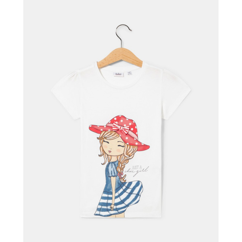 BLUKIDS MAJICA KRATAK RUKAV BRIGHT WHITE